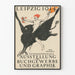 Vintage Leipzig Poster 1914 - International Exhibition of Graphics and Books