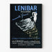 Vintage Lenibar Advertising Poster for Gastric Care Powder