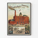 Vintage poster advertising Leonard Eppig brewery Brooklyn