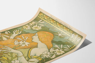 Art Nouveau Poster The Hermitage by Paul Berthon