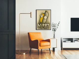 Vintage poster Leroy Medical Optical Glasses