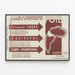Vintage Poster of Liver Therapeutic Medicines — framed artwork on a wall