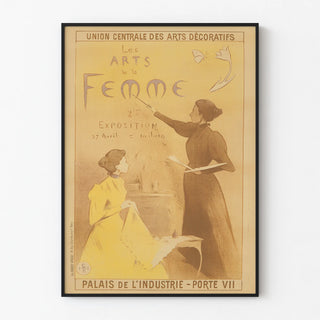 Vintage Poster Les Arts de la Femme - Exhibition Palais de l'Industrie