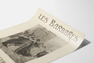 Vintage Poster The Barbarians - Classic Lyric Tragedy