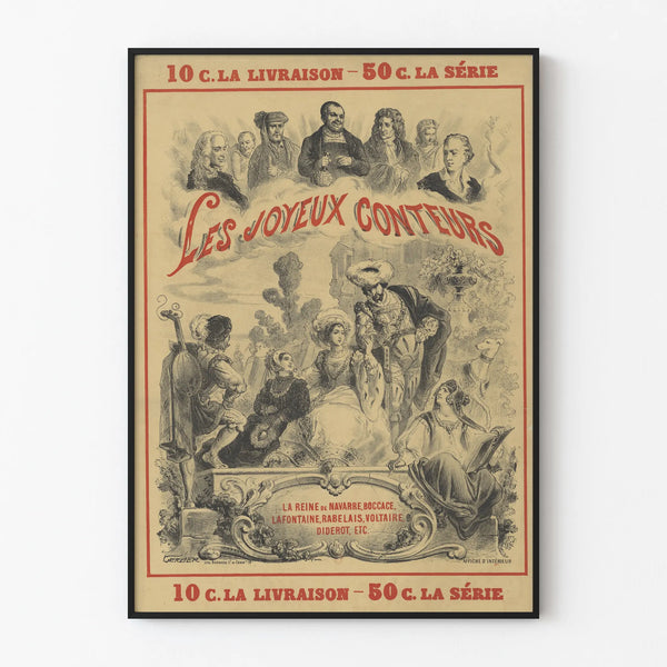 Vintage Poster The Joyful Storytellers Classic Wall Decoration