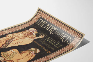 Vintage Poster of the Theatre of the Arts - The Clouds