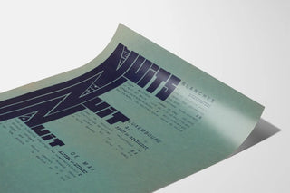 Typographic Poster of Dostoevsky's White Nights