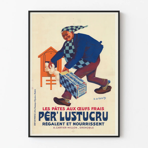 Vintage poster for Fresh Egg Pasta Per' Lustucru