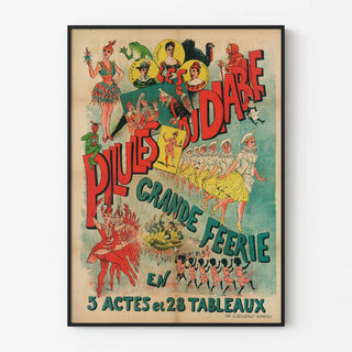 Vintage Poster The Devil's Pills - Grand Spectacle in 5 Acts