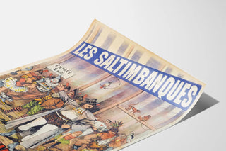 Vintage Poster of Cirque d'Hiver Les Saltimbanques