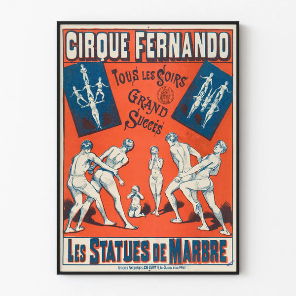 Poster Cirque Fernando - The Marble Statues