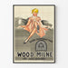 Vintage Wood-Milne Rubber-Soled Fixed Heel Poster