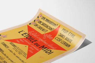 Vintage Poster Star of the South - Prime Stamp Distribution and Eden Vouchers