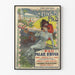 Vintage poster Winter in Pau - Winter Palace and shows