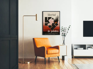 Libertad de Palabra Poster - Wall Poster on Freedom of Expression
