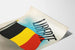Decorative poster Liberty with Belgian flag