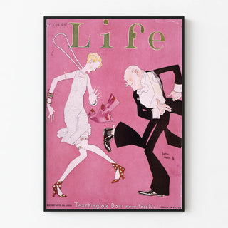 Vintage Life Magazine Poster 1926 Dance and Elegance Art Deco
