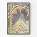 Vintage Christmas Poster 1896 by Alphonse Mucha