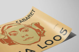 Vintage Poster Linden-Cabaret Lina Loos — artwork view