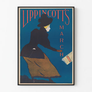 Vintage Advertising Poster Lippincotts March