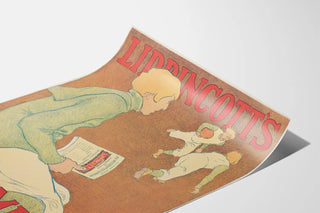 Vintage Poster Lippincott's November Edition