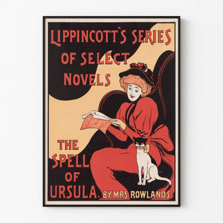 Poster Lippincott's Series of Select Novels - The Spell of Ursula