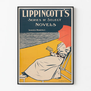 Vintage Poster Lippincott's Series of Select Novels