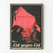 Vintage poster List gegen List style theater and elegance