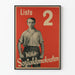 Vintage political poster List 2 Social Democrats