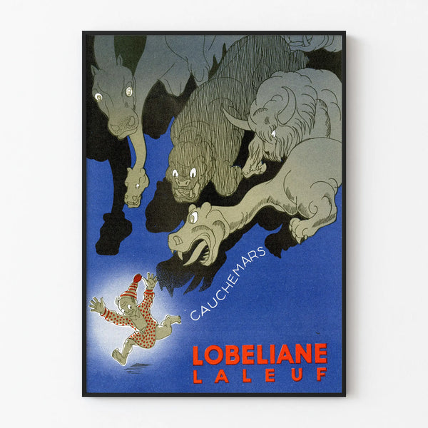 Vintage Lobeliane Laleuf Poster Nightmare