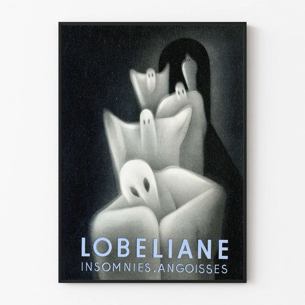 Decorative poster Lobéliane Insomnia Anxieties