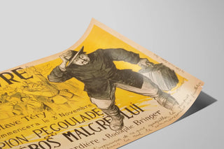 Vintage poster The Work of Gustave Téry - Scipion Pégoulade the reluctant hero — artwork view