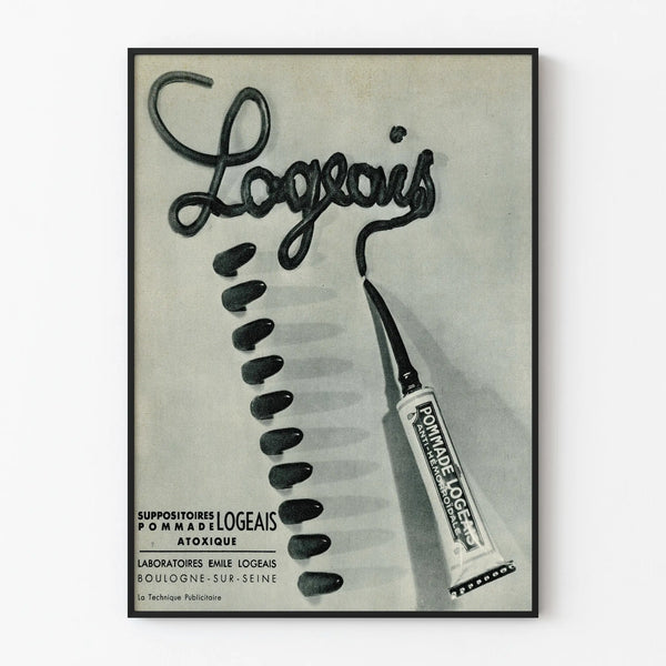 Vintage Pommade Logeais Poster