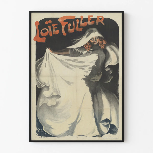 Vintage Loïe Fuller Poster - Artistic Wall Decoration