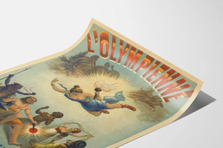 Vintage poster L'Olympienne - New lighting with ideal illumination