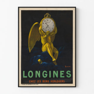 Vintage Longines poster at the trusted watchmakers