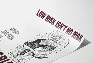 Lesbian HIV & Safer Sex Poster - Prevention Message