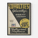 Vintage poster of the theater 'Loyalties' at the Hollywood Playhouse
