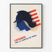 Vintage American propaganda poster 'We fight for everyone's freedom'