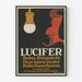 Vintage Lucifer Pendant Poster Economical Lighting