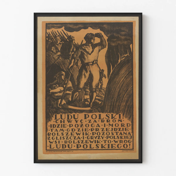 Polish Propaganda Poster War and Resistance