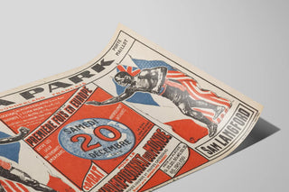 Vintage poster Luna Park Porte Maillot World Boxing Championship 1913 — artwork view