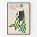 Vintage poster Lustige Blätter Bath Number 30