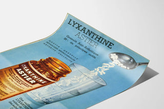 Vintage Poster Lyxanthine Astier Granulated Anti-Arthritic