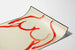 Minimalist Poster of Female Body in Red - May