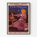 Vintage poster of the jewelry house F. & D. Malý in Prague