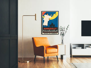 Vintage Poster Manegold's Krambambuli Drink Cheers