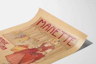 Vintage Poster Manette by André Fijan