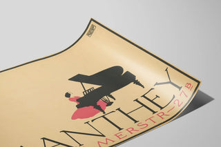 Vintage poster MANTHEY Piano Potsdamerstrasse 27B — artwork view