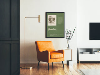 Exhibition Poster of Marcia Brown at The Adams-Morgan Gallery